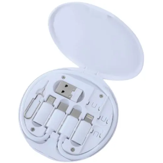 Tavira @memorii Recycled Multi-Cable Set White Open